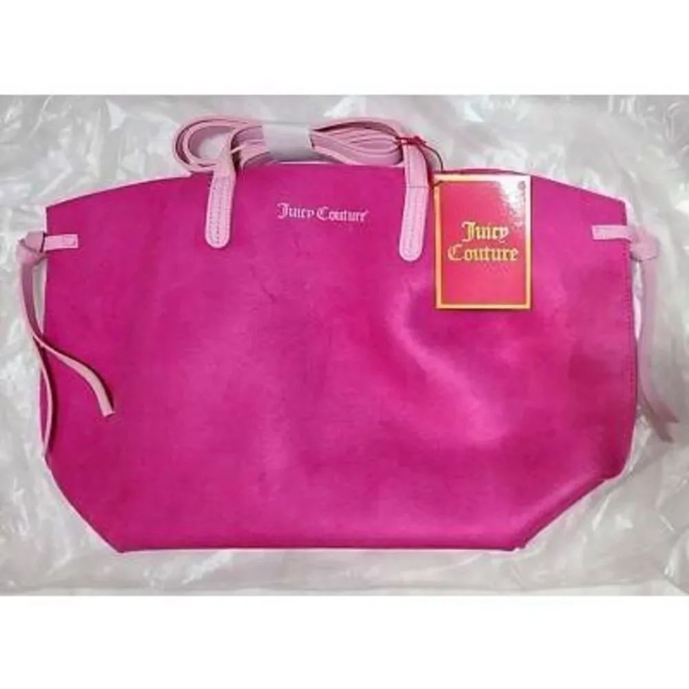Juicy Couture Faux Suede Tote Bag